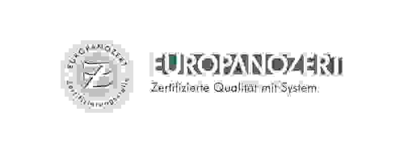 Logo Europanozert Zertifizierungsstelle