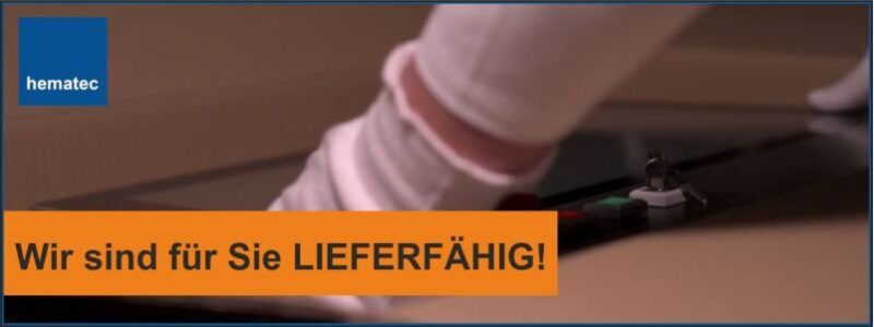 hematec ist lieferfähig