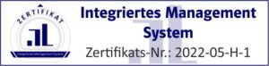 Zertifikat Integriertes Management System