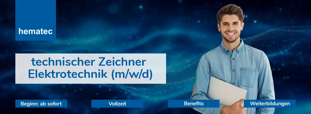 Stellenausschreibung technischer Zeichner