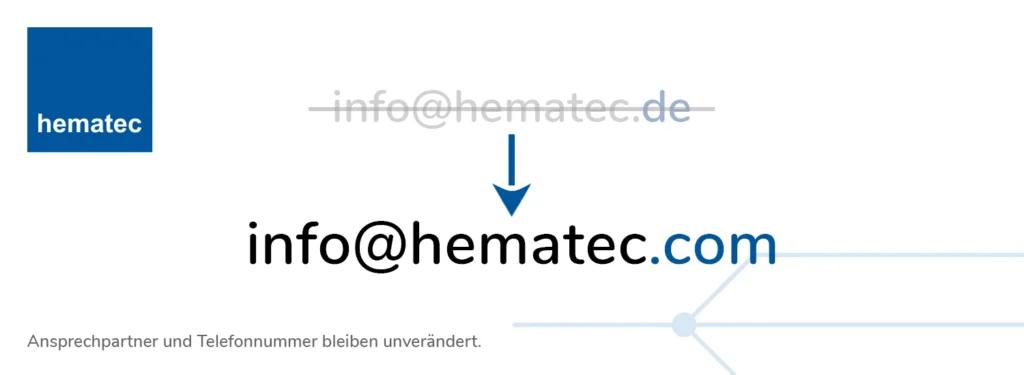 E-Mail-Endung hematec